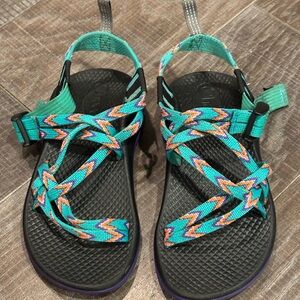 Colorful Chaco Strappy Sandals